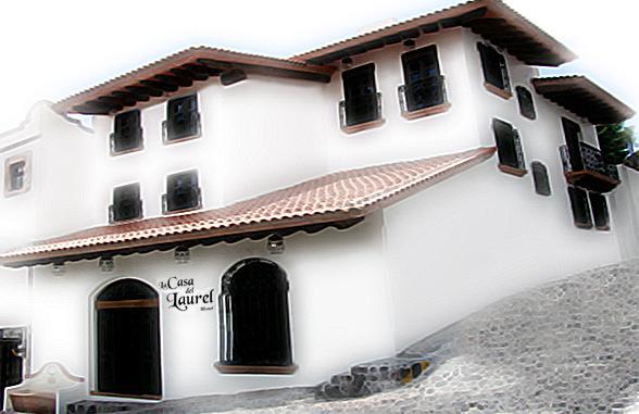 La Casa Del Laurel Hotel แท็กซ์โก เด อลาร์คอน ภายนอก รูปภาพ